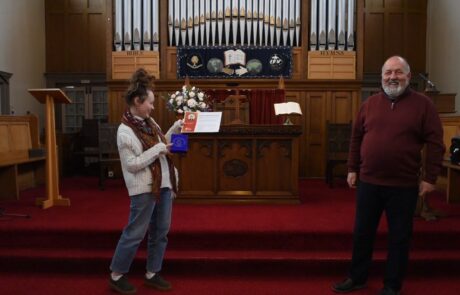 Amelia Turner and David Dick | Lundie Memorial Award