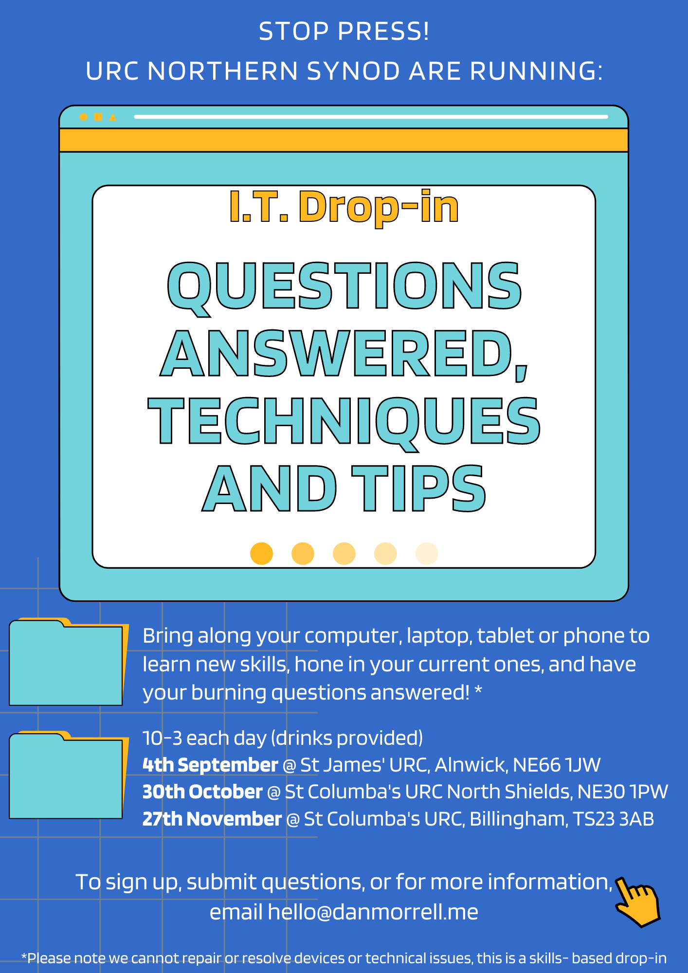IT DROP IN Poster