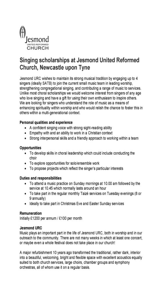Singing scholarships at Jesmond URC Aug 2025 Page_1