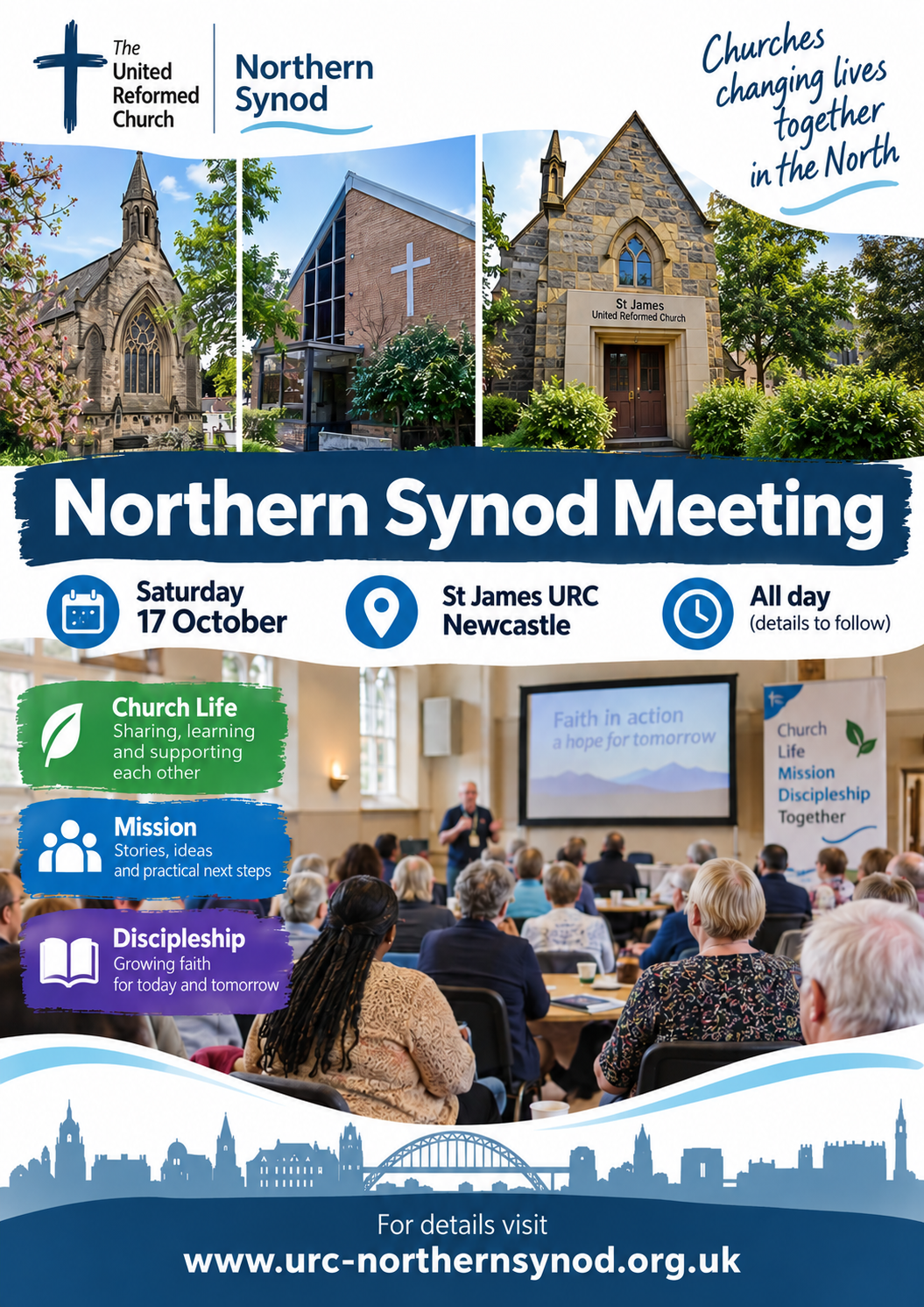 Northern Synod meeting advert October 17